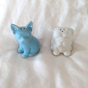 Dog Puppy Salt & Pepper Shakers